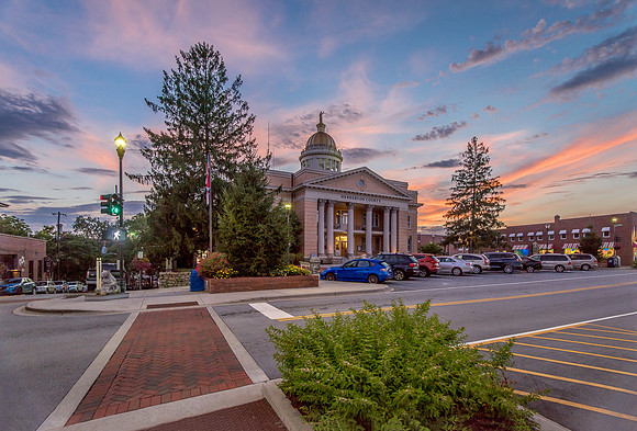 JeffMiller_Historic Courthouse at Sunset_CCH