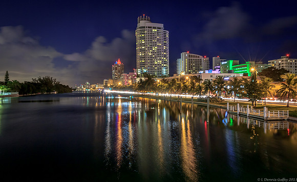 Miami Beach At Night