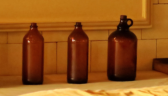 Diane Trochim_Brown bottles