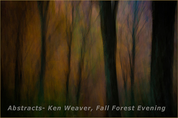 KenWeaver_Fall Forest  Evening_A_1 B