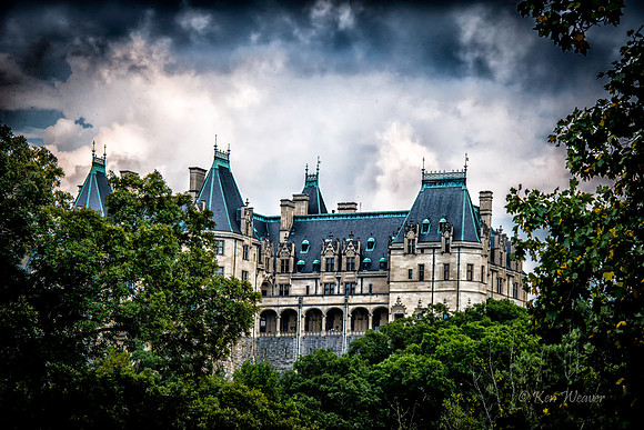3766  Storm over Biltmore House