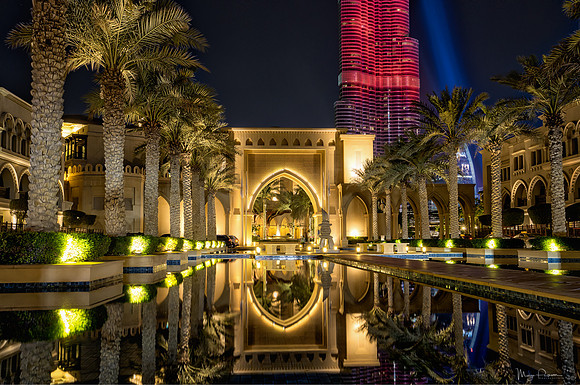 Palace Hotel courtyard